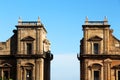 Porta felice, in palermo, against the sky Royalty Free Stock Photo