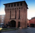Porta Ferrara or Porta Capuana, San Giorgio di Piano, Bologna, Italy Royalty Free Stock Photo