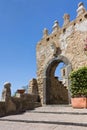 Porta Greco-Bizantina di Agropoli a Salerno Royalty Free Stock Photo