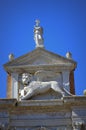 Porta Magna top Venetian Arsenal Italy Royalty Free Stock Photo