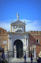 Porta Magna Venetian Arsenal Italy Royalty Free Stock Photo