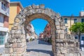 Porta Montanara in Italian town Rimini