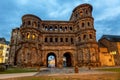 Porta Nigra, an ancient roman gate in Trier, Germany