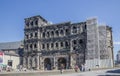 Porta nigra in Trier, Germany with visitors