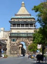 Porta Nova of Palermo in Sicily, Italy.