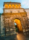 Porta Nuova Ã¢â¬â City gate in Palermo, Sicily Royalty Free Stock Photo