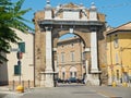 Porta San Mamante gate of Ravenna, Emilia-Romagna. Italy.