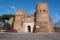 The Porta San Paolo in Rome, Italy