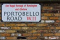 Portabello road sign