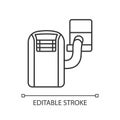 Portable air conditioner linear icon Royalty Free Stock Photo