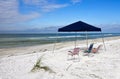 Portable Beach Shelter and Chairs