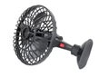 Portable black mini fan Royalty Free Stock Photo