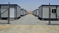 Portable Cabins and small temporary houses.