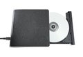 Portable Cd/Dvd external drive Royalty Free Stock Photo