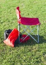 Portable Chair Royalty Free Stock Photo