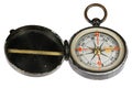 Portable compass Royalty Free Stock Photo