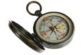 Portable compass Royalty Free Stock Photo