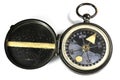 Portable compass Royalty Free Stock Photo