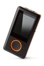 Portable digital audio player Royalty Free Stock Photo
