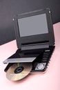 Portable DVD player Royalty Free Stock Photo