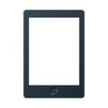 Portable e-book reader with two clipping path for book and screen. You may add your own text or picture. Royalty Free Stock Photo