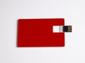 Portable flash drive card