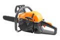 Portable gasoline chainsaw