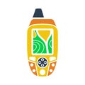 Portable GPS Device Icon Royalty Free Stock Photo