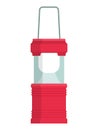 Portable lantern for camping and outdoors Royalty Free Stock Photo