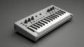 Minimalist Portable Mini Synth: Slim And Sleek 3d Model And Render