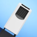 Portable Mobile Room Air Conditioner. 3d Rendering