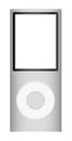 Portable mp3 music player Royalty Free Stock Photo