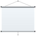 Portable Projection Screen Royalty Free Stock Photo