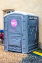 Portable public Toilet Royalty Free Stock Photo