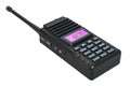Portable radio walkie-talkie, 3D rendering