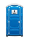 Portable restroom Royalty Free Stock Photo