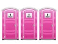 Portable restrooms Royalty Free Stock Photo
