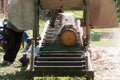 Portable sawmill Royalty Free Stock Photo