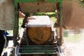 Portable sawmill Royalty Free Stock Photo