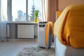 This is portable smart air ionizer purifier that uses activated carbon filters to create clean and fresh atmosphere in