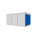 Portable storage container icon