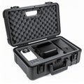 Portable Tech Kit in a Waterproof Hard Case Royalty Free Stock Photo