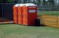 Portable Toilets Royalty Free Stock Photo