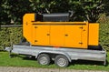 Portable transformator vehicle Royalty Free Stock Photo