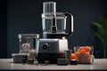 Portable and versatile food processors with multip