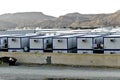 Portacabin house for labours : Muscat, Oman Royalty Free Stock Photo