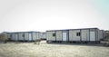 Portacabin house for labours : Muscat, Oman Royalty Free Stock Photo