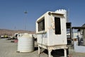 Portacabin house for labours : Muscat, Oman Royalty Free Stock Photo