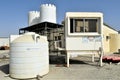 Portacabin house for labours : Muscat, Oman Royalty Free Stock Photo