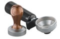 Portafilter and coffee tamper of Espresso Machine. 3D rendering